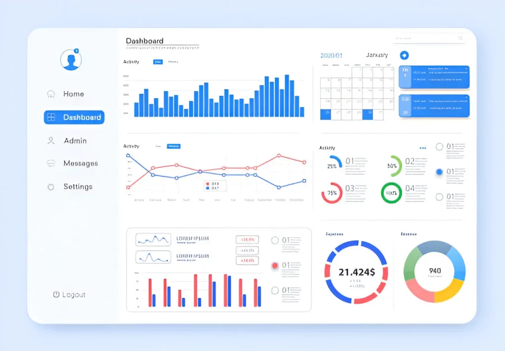 Develop a Dashboard Web App