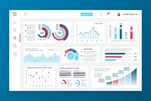 Modern dashboard design